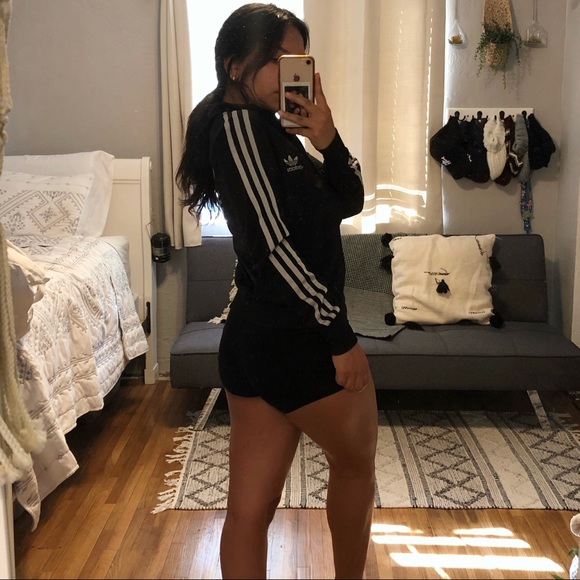 Black Zip Adidas Jacket - Picture 2 of 4